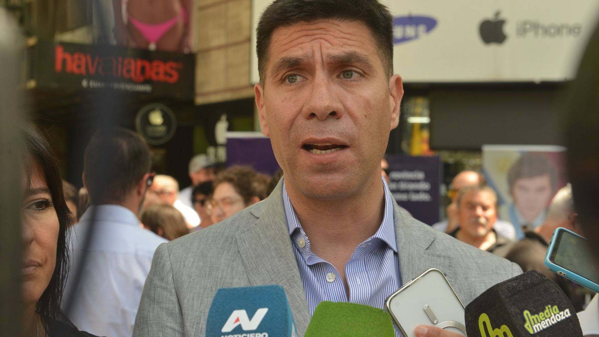 Facundo Correa Llano, presidente de LLA Mendoza (foto archivo).